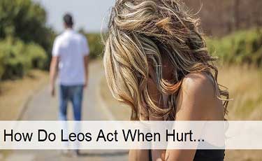 How do Leos Act When Hurt