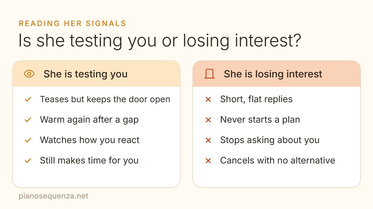 Testing you or losing interest How to tell whether a Leo woman is testing you or losing interest